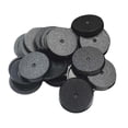 thumbnail image 4 of Miniaturas Bases para modelos Wargaming Bases para pasatiempos Muñecas de 28 mm Juegos de mesa Almacenamiento Vitrina negra Exhibición redonda de 20 piezas, 4 of 10