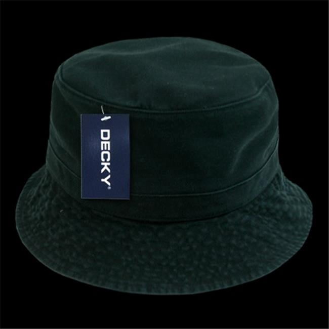 Decky 961-PL-BLK-07 Polo Bucket Hat 