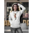 thumbnail image 3 of Woman With A Loincloth Hoodie Women -Image by Shutterstock, Female Small, 3 of 4