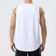 thumbnail image 5 of Leesechin Men's Tank Top Sleeveless Tee Round-Neck Summer Tshirt Loose Fit, 5 of 6