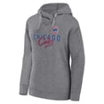 thumbnail image 2 of Women's Profile Heather Gray Chicago Cubs Plus Size Pullover Hoodie, 2 of 3