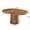 Rustic Brown, variant on Dovelina 55" Oval Dining Table for 6, Modern Wood Multi-Purpose Dinner Table for Home, Small Apartment, Kitchen