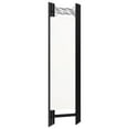 thumbnail image 3 of vidaXL 5-Panel Room Divider White 200x180 cm, 3 of 4