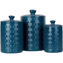 Diamond Embossed Kitchen Canister Set