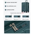thumbnail image 6 of Somago Expandable 28 Inch Suitcase Luggage with Spring Shock-Absorption Brake Wheels Lightweight PC Suitcases with Cup Holder TSA Lock, 6 of 8