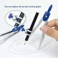 thumbnail image 4 of QUTETN Kit de Géométrie 10 Pcs Fournitures pour Étudiants avec Boîte de Rangement Incassable, 4 of 4