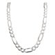 thumbnail image 2 of JOYARIS Cadena De Plata 925 Diamantada Hombre Fígaro 50 Cm X 6 Mm DM-0001439, 2 of 3