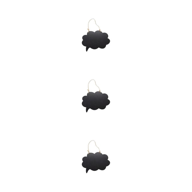 Inteprter Tablero de densidad Signo de bienvenida Colgante geométrico Escribible Café decorativo Casa Oficina Boda Pizarra Pizarra Nube Type1 NO1
