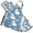 Cartoon Sheep Stars Clouds, variant on Cute Penguins 5 Pcs Kitchen Set Heat Resistant Oven Mitts and Non-Slip Pot Holders with Adjustable Cooking Apron