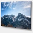 thumbnail image 2 of Winter Mountains with Sun Flare - Landscape Canvas Art Print, 2 of 3