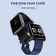 thumbnail image 5 of Reloj inteligente rastreador de ejercicios con frecuencia cardíaca y detector de presión arterial, compatible con Bluetooth, pulsera para dormir a prueba de agua, azul Inevent EL000918-01B, 5 of 7