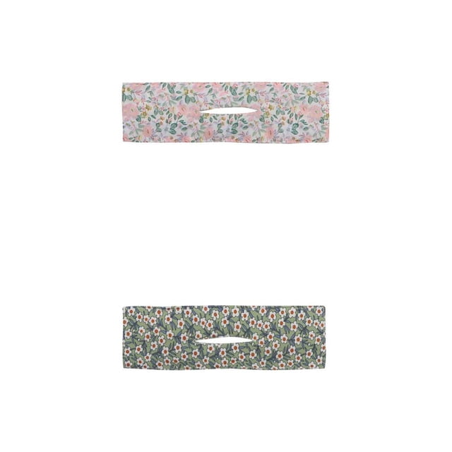 2 piezas de para el cabello con estampado de moño Nifty anudado , alambre de cuerda