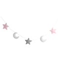 thumbnail image 4 of Decoración arte de s decoraciones de ejecución d de pared de para del niño Rosa Baoblaze Decoración de pared de estrellas, 4 of 7