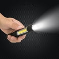 thumbnail image 2 of BKER Light Portable Work Lamp Multifunction Torch Flashlight COB W/ Lamp Flashlight, 2 of 7