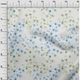 thumbnail image 2 of oneOone Cotton Poplin Twill Light Lavender Blue Fabric Flower Watercolor Fabric For Sewing Printed Craft Fabric By The Yard 56 Inches Wide, 2 of 2