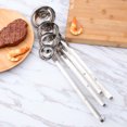 thumbnail image 3 of Kesenlong soup ladle 4pcs Hanging Hook Ladle Spoons Stainless Steel Long Handle Heavy Duty Ladle Serve Soups Ladle for Kitchen Cooking Utensils, 3 of 8