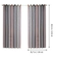 thumbnail image 4 of OULII 2Pcs Light Filtering Window Shades Polyester Sunshade for Family Friends in Living Room Bedroom, 4 of 8