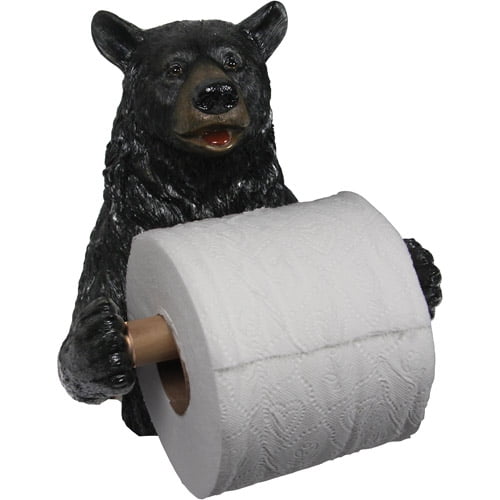 Rivers Edge Products Wallmount Cute Bear Toilet Paper Holder Walmart