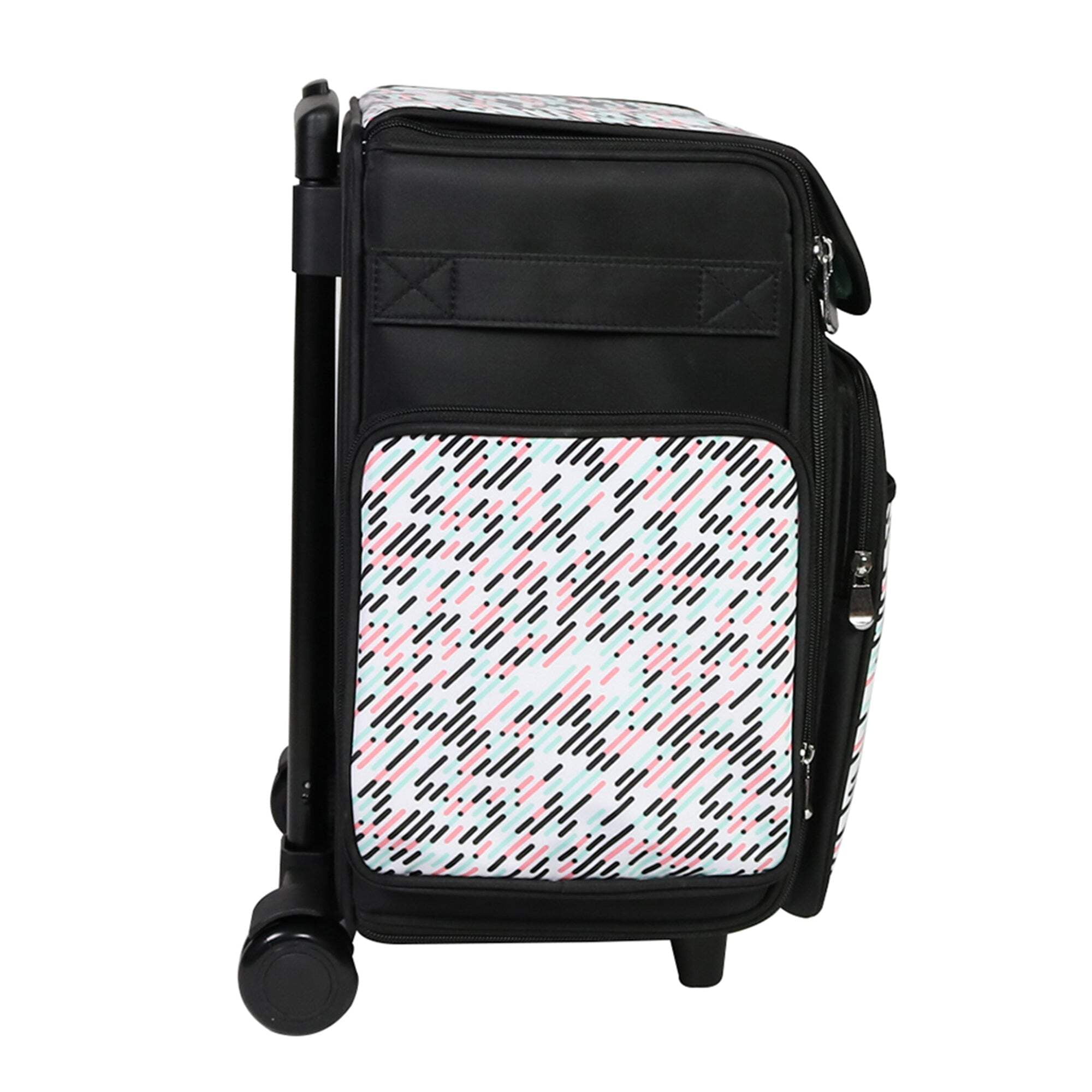 Collapsible Rolling Scrapbook  Featherweight Case, Pill Print