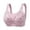 Pink, variant on Womens Bra,Summer Plus Size Bra,Womens Strapless Lace Underwear With Thin Side Collection And Daily Bra,Pink,M