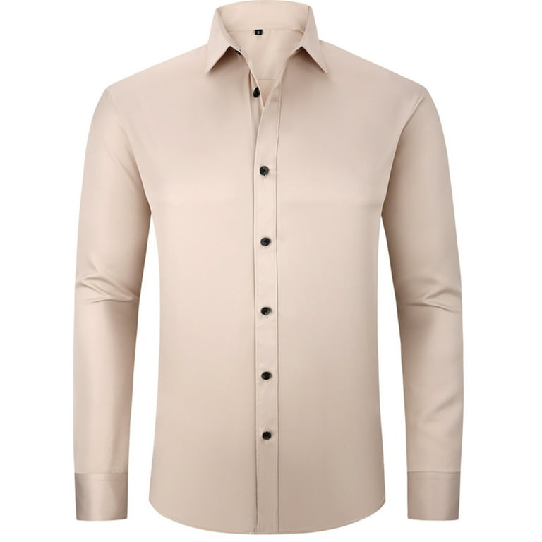 xs slim fit dress shirts Merino Wool Dress Shirt main image 1