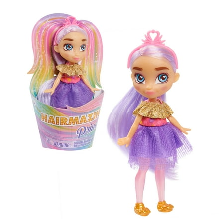 Hairmazing Collectible Small Dolls, Styles May Vary, Kids Toys for Ages 3 up