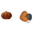thumbnail image 1 of Cojín de sofá de calabaza de Halloween, reloj de pared moderno, adorno artístico, decoración para dormitorio, festival, regalo, reloj de madera, decor, 1 of 8