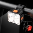 thumbnail image 4 of Luces traseras delanteras de bicicleta LED Linterna de bicicleta Accesorios de ciclismo (4 LED) Tmvgtek Accesorios para bicicletas, 4 of 9