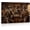 Frame-style, variant on Skeleton Cowboys Canvas Wall Art Western Bar Scene Print Vintage Old West Whiskey Drinking Artwork for Man Cave Living Room Bedroom Home Decor Poster