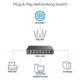 thumbnail image 2 of Conmutador Ethernet D-Link DGS-108 de 8 puertos Gigabit no administrado, 2 of 5