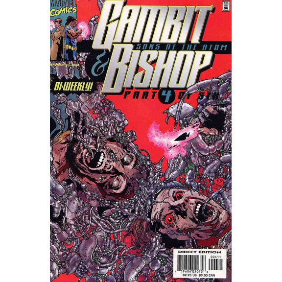 Gambit and Bishop #4 VF ; Marvel Comic Book