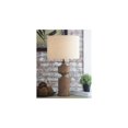 thumbnail image 3 of Ashley Furniture Lampe de Table en Poly Madelief Marron, 3 of 3