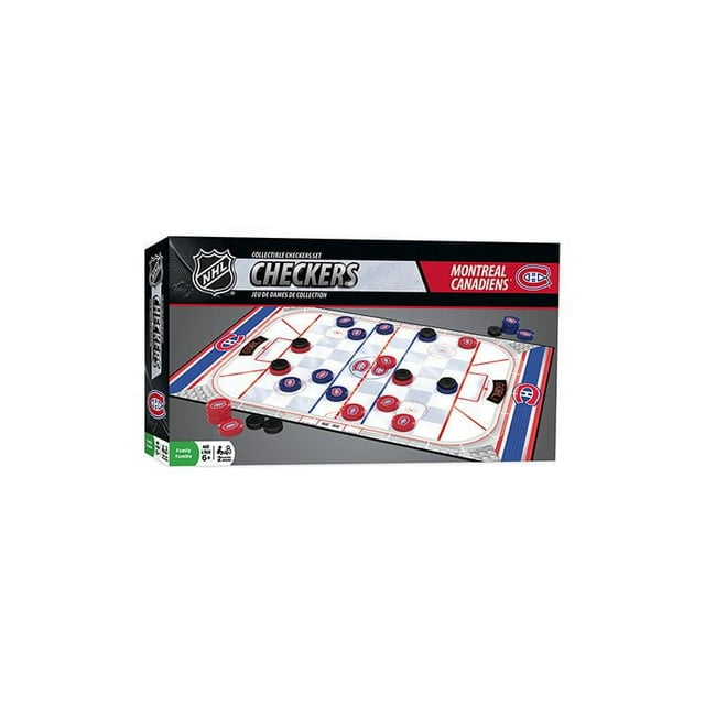 Jeu de dames à collectionner Canadiens de Montréal de la LNH