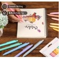 thumbnail image 3 of shiyou-- Retractable Gel Pens, 12 Pack, Assorted Colors, Fast Dry, Gel Pens Fine Point 0.7mm, Retractable Pens, Cute Pens, Gel Ink Pens, Aesthetic Pens for Journaling, Pastel Pens, Fine Tip Pens, 3 of 4