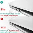 thumbnail image 2 of May Chen Compatible avec [2022 Dernière Version] MacBook Air 13.6 Pouces Modèle A2681, Coque Rigide pour MacBook, 2 of 5