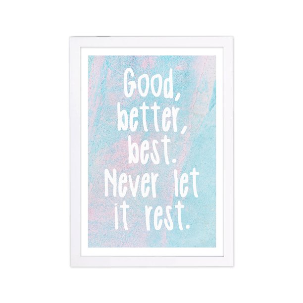 Wynwood Studio Typography and Quotes Framed Wall Art Prints 'Good ...