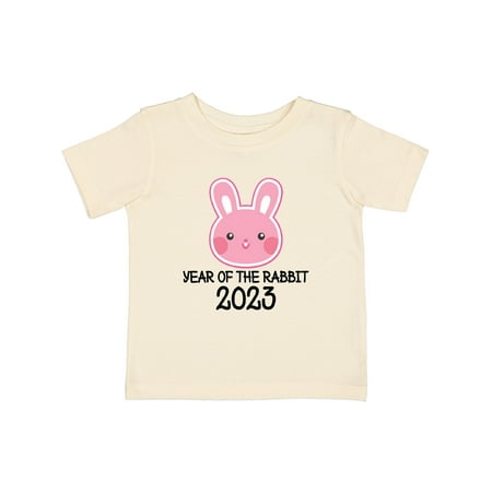 

Inktastic 2023 New Years Rabbit Gift Baby Girl T-Shirt
