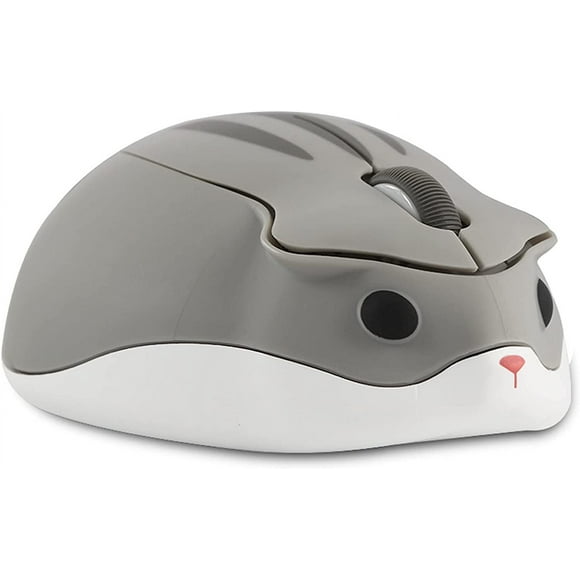 shiyou-Wireless Mouse Cute Cartoon Animal Hamster Shape Silent Mouse Portable 1200DPI USB Cordless Mice for PC Mac Laptop Computer Gift for Kids Woman Adults