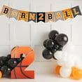 thumbnail image 3 of Basketball Birthday Party Decorations, Born 2 Ball Banner, Sports Party Supplies for Boys 2nd Birthday, 3 of 7
