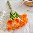 thumbnail image 4 of Artificial Lisianthus,14.96 inch Fake Flowers,7 Pcs Elegant Floral Decor,Ideal for Home Dining Tables,Wedding Table Settings And Indoor Floral Arrangements, 4 of 7