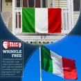 thumbnail image 5 of Anley 3 x 5 Ft Italy Flag Rip-Proof Technology Double Sided 3-Ply Italian Flags, 5 of 7