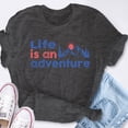 thumbnail image 6 of EcoLoom Life Is An Adventure Transparent Short Sleeve Unisex T Shirt, 6 of 6