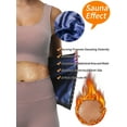 thumbnail image 6 of QRIC 2 Pieces Waist Trimmer Sweat Waist Trainer Belts With Zipper Stomach Wraps for Women Bodybuilding, 6 of 7