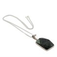 thumbnail image 3 of NOVICA Jade pendant necklace, 'Maya Empress', 3 of 7