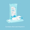 thumbnail image 4 of McKesson Rinse-Free Disposable Washcloths, Scented, 8 in x 8 in, 8 Wipes, 44 Packs, 352 Total, 4 of 11