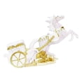 thumbnail image 2 of Escultura de animal, estatua de caballo, regalo de cumpleaños, colección, decoración, adorno de resina Blanco, 2 of 8