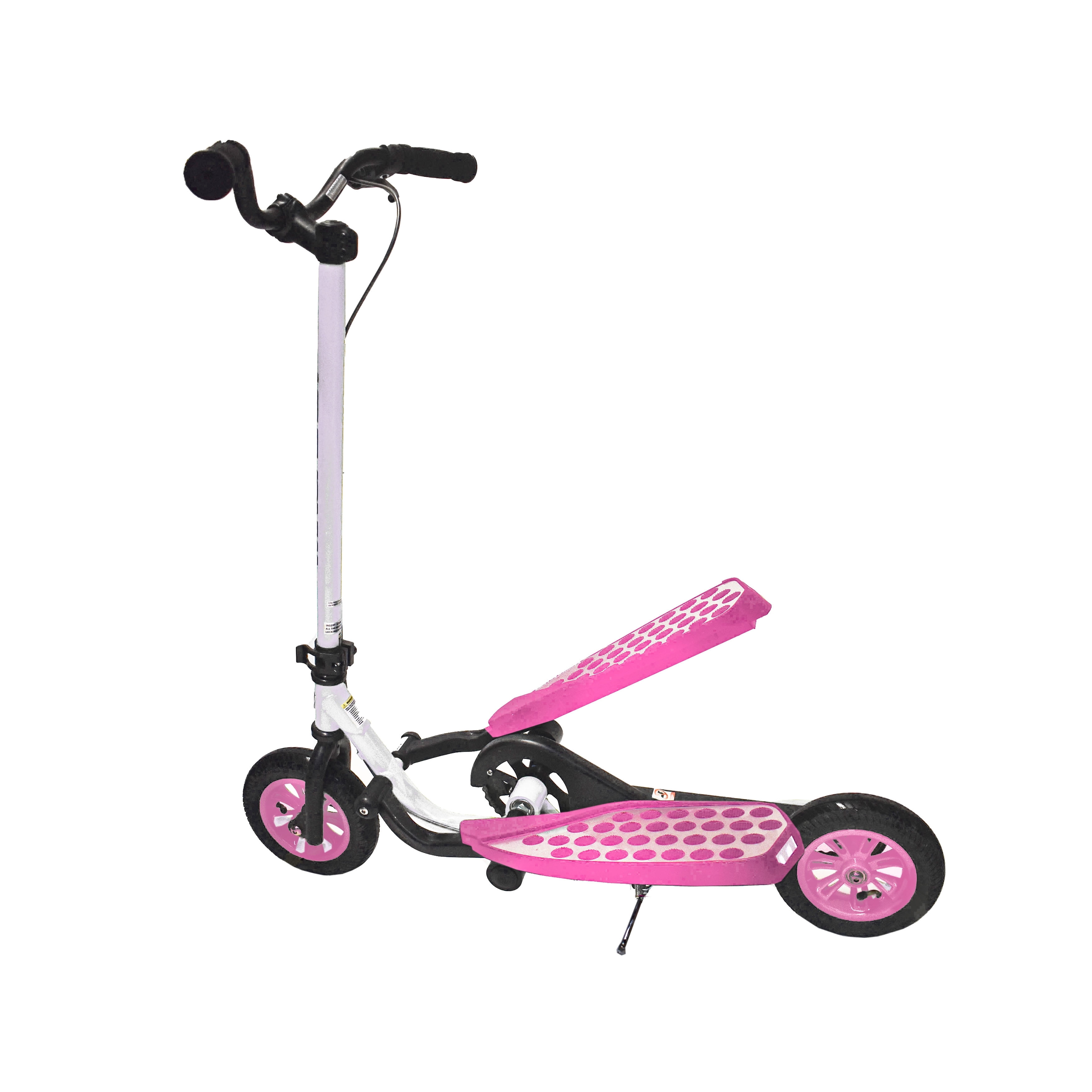 Zike Fly Range Motion Portable Scooter Stepper Bike for Youth Pink