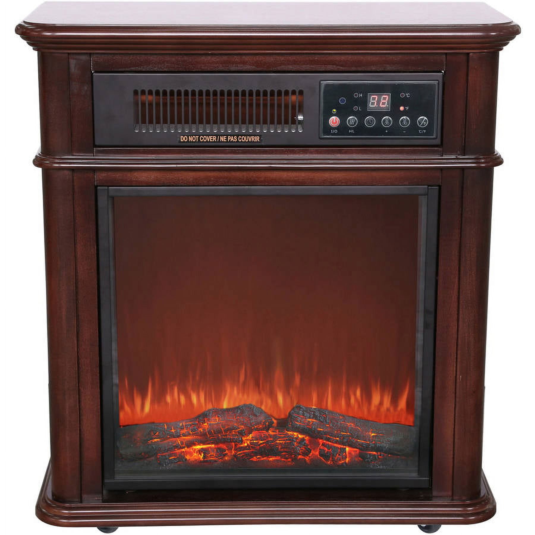 Hearth Trends 1500W Infrared Electric Fireplace - Walmart.com