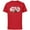 Red, variant on Logo Classic X-Wing vs TIE Fighter Space Battle - Short Sleeve Cotton T-Shirt for Adults - Customized-Royal Heather