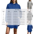 thumbnail image 3 of Jsaierl Womens Long Hoodies Casual Solid Color Hooded Sweatshirt Dress Fashion Pullover Soft Long Sleeve Tops Early Fall Fashion S-5XL, 3 of 6